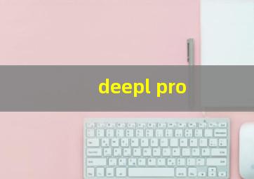 deepl pro